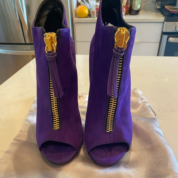 Giuseppe Zanotti Purple Booties EU 41 - Picture 7 of 7